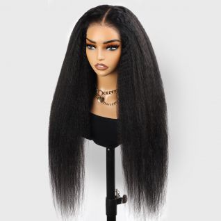 Wholesale Raw Vietnamese Hair Kinky Straight With Afro Curly Baby Hair Human Hair Wigs,Full and Thick 13x4 Swiss HD Lace Wi